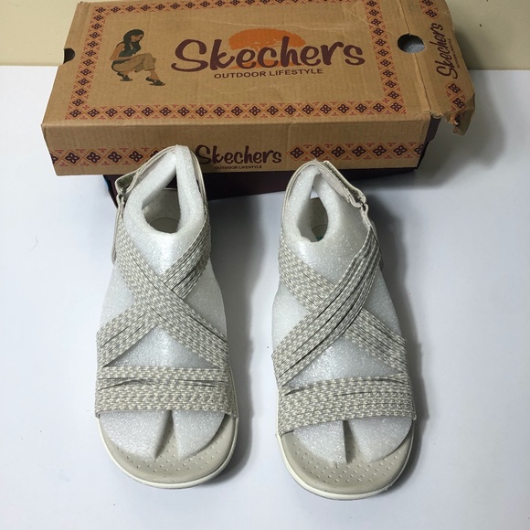 Skechers Oh Snap Sporty Sandal Natural Tan Size 7 - Picture 2 of 4